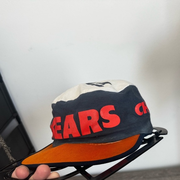 Vintage Chicago Bears Hat Cap Mens Snapback Blue Drew
Pearson NFL Logo - Picture 6 of 7